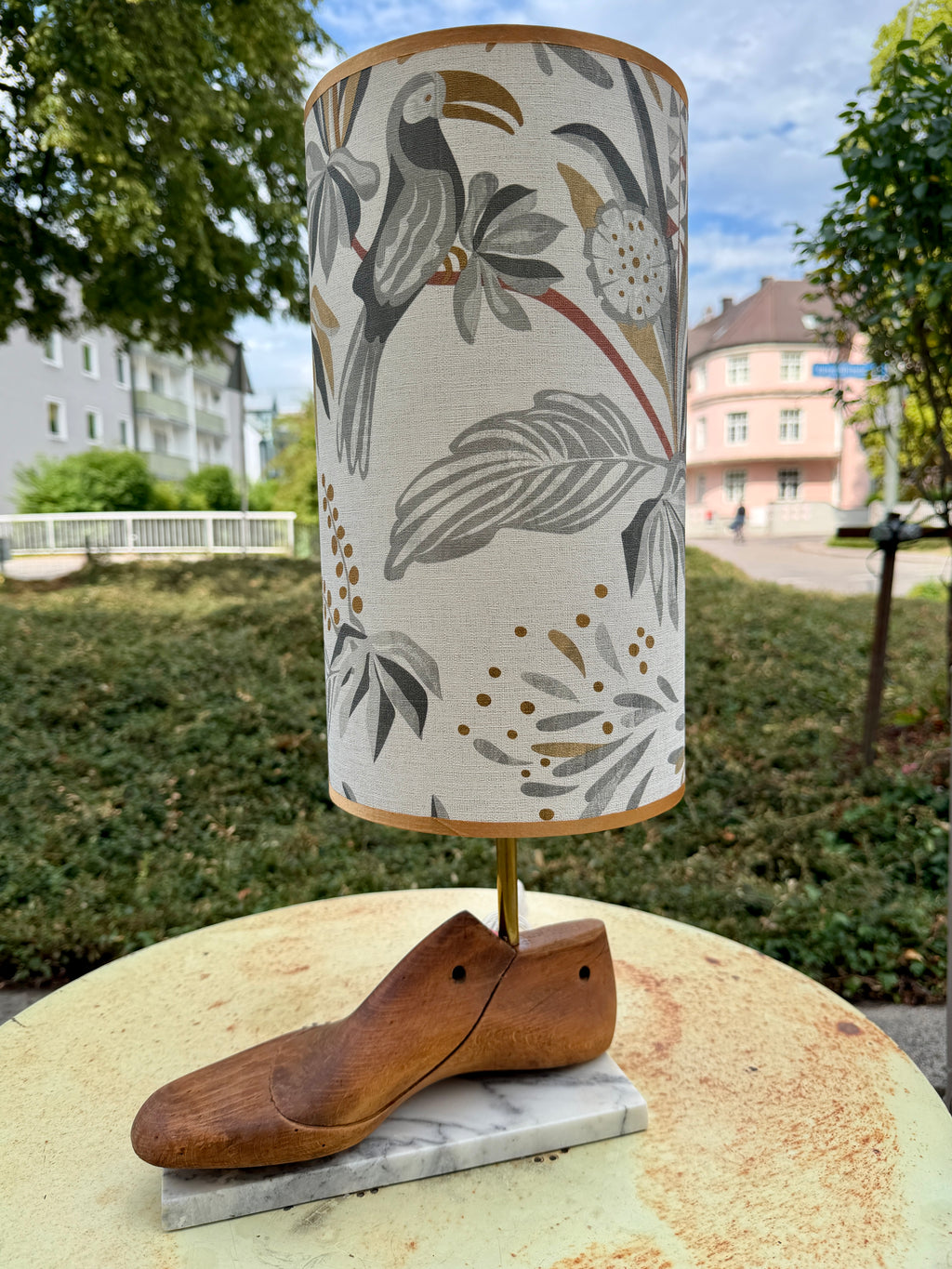 Lampe "Schuhleiste"