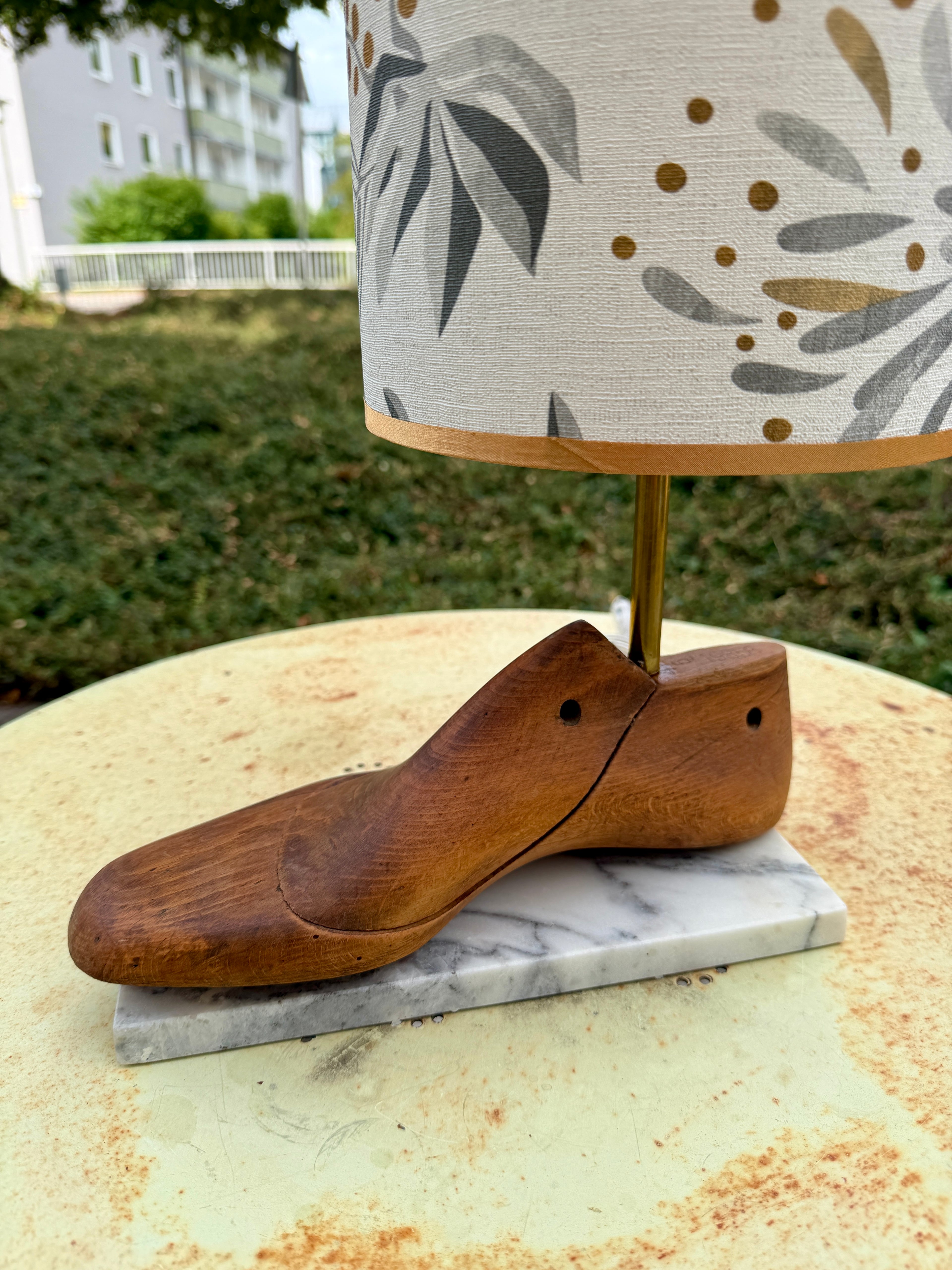 Lampe "Schuhleiste"