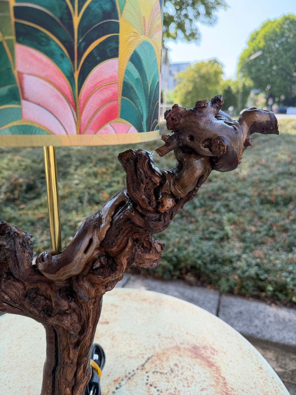 Lampe "Weinrebe"